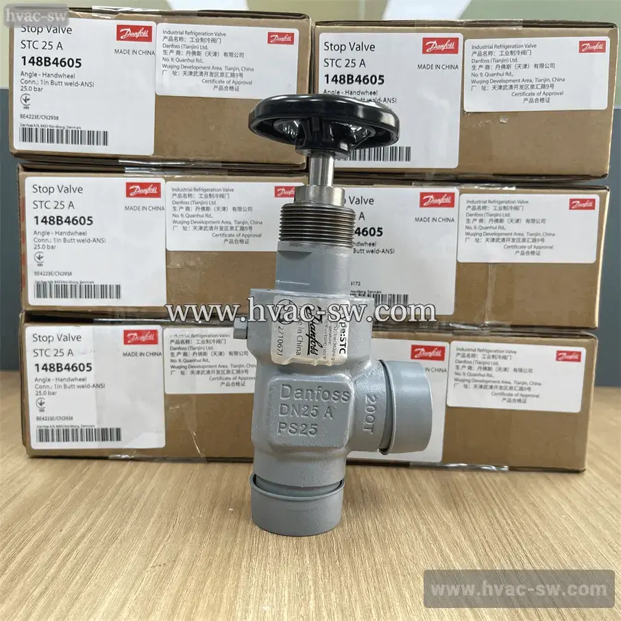 Danfoss STC 25A 148B4605 stop valve with box