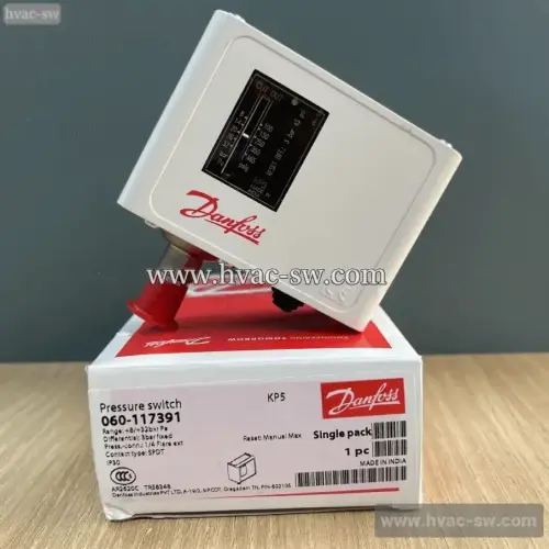 Danfoss KP5 pressure switch 060-117391 with box