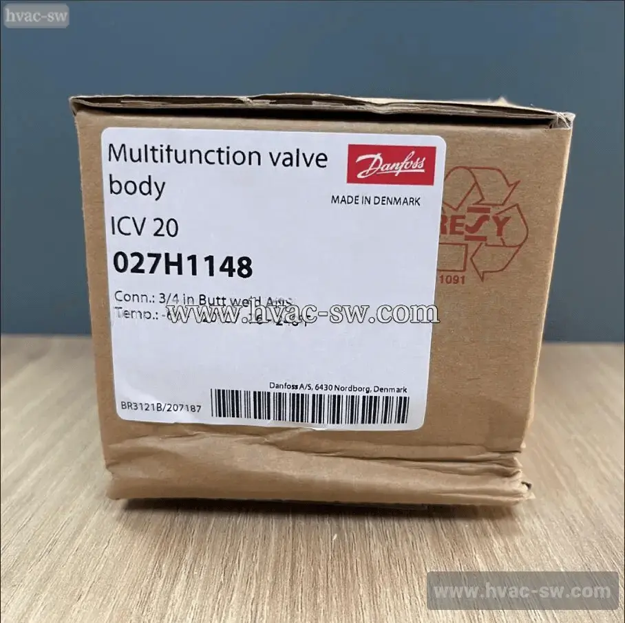 Danfoss ICV 20 valve body 027H1148 package