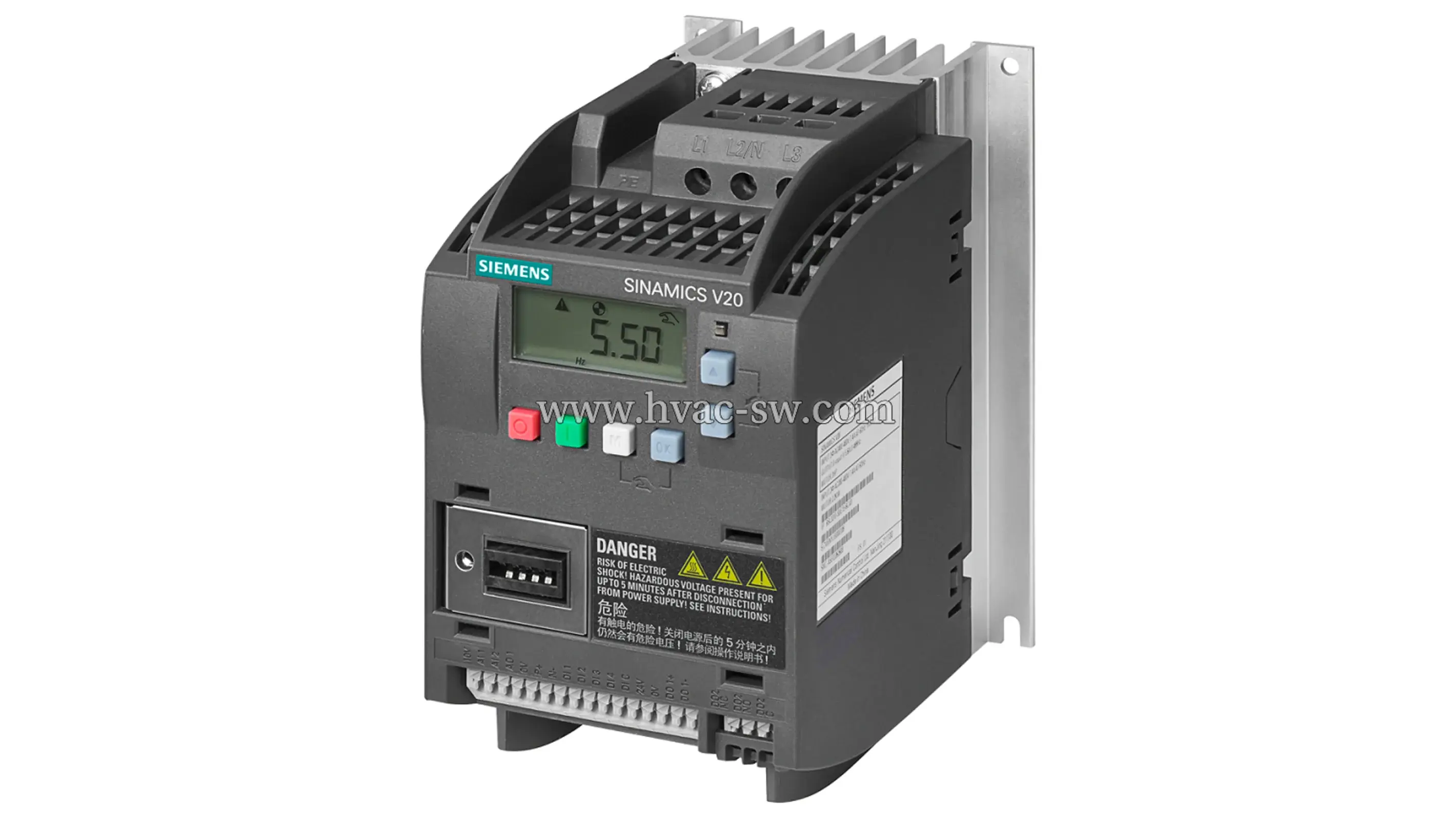 New Siemens SINAMICS V20 6SL3210-5BE21-1UV0 VFD carton