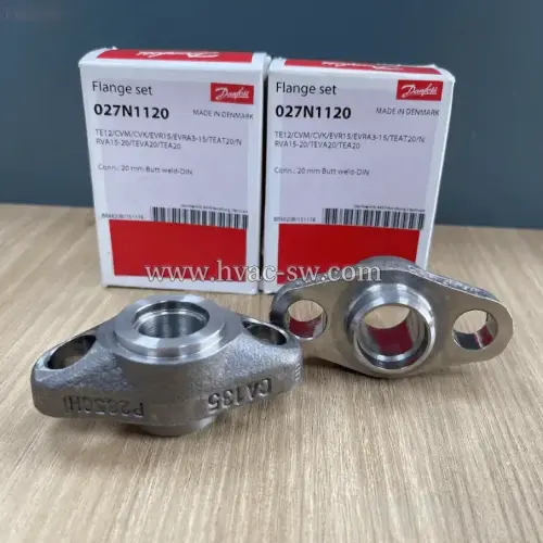 Danfoss 027N1120 20mm DIN butt weld flange set