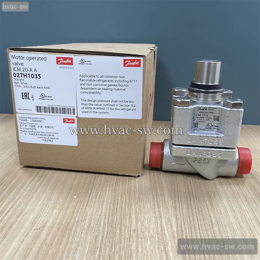Danfoss ICM20-A33 027H1186 / ICM20-AA 027H1035 Electric Valve HVAC Control -picture-main