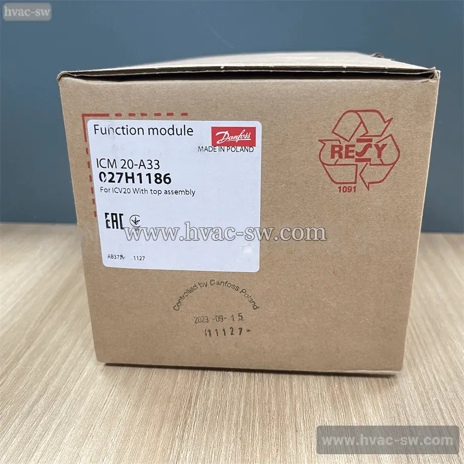 Danfoss ICM20-A33 027H1186 / ICM20-AA 027H1035 Electric Valve HVAC Control -picture-2
