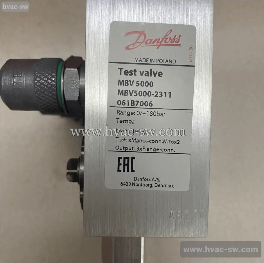 DANFOSS MBV5000-2311(061B7006) MBV5000-2411(061B7006) Pressure Test Valve -picture-main