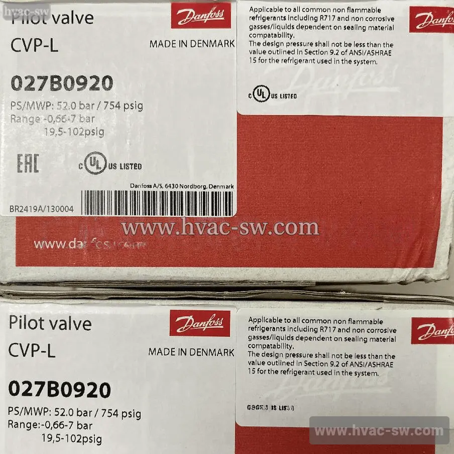 Danfoss 027B1161 Constant Pressure Pilot Valve -picture-3