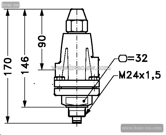 Danfoss 027B1161 Constant Pressure Pilot Valve -picture-1