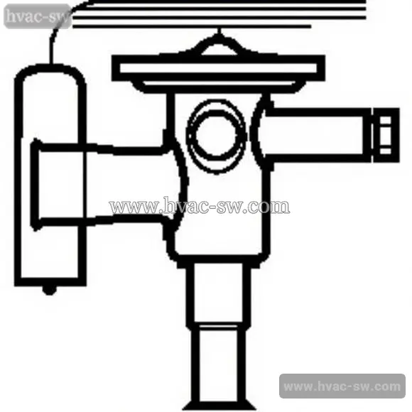 Danfoss 068U2110 Expansion Valve for HVAC Systems -picture-2