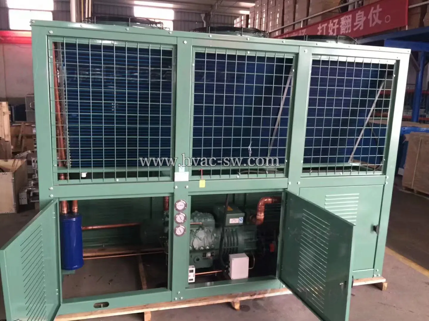 Bitzer 4DES-7M Water-cooled Refrigeration Unit -picture-main