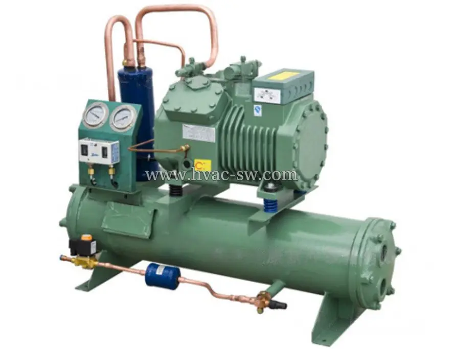 Bitzer 4DES-7M Water-cooled Refrigeration Unit -picture-3