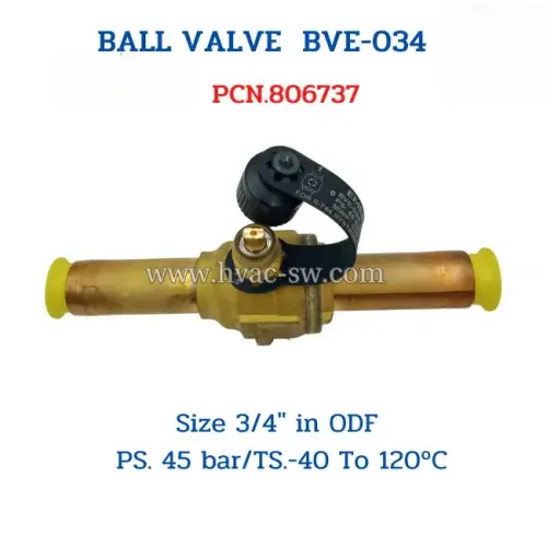 Emerson BVE-034 806737 High-Pressure Ball Globe Valve