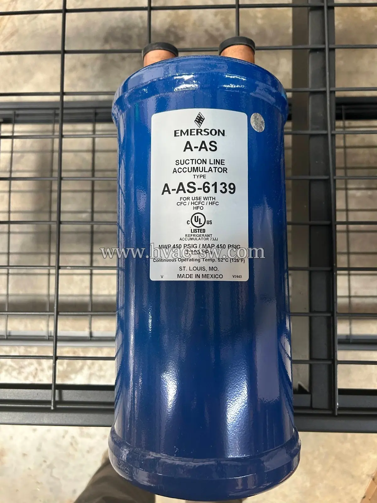 Emerson A-AS6139 Brazed Gas-Liquid Separator