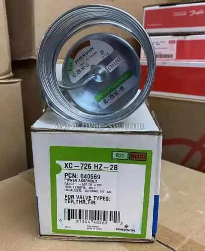 Emerson XC-726HZ-2B 040569 Temperature Sensing Bulb