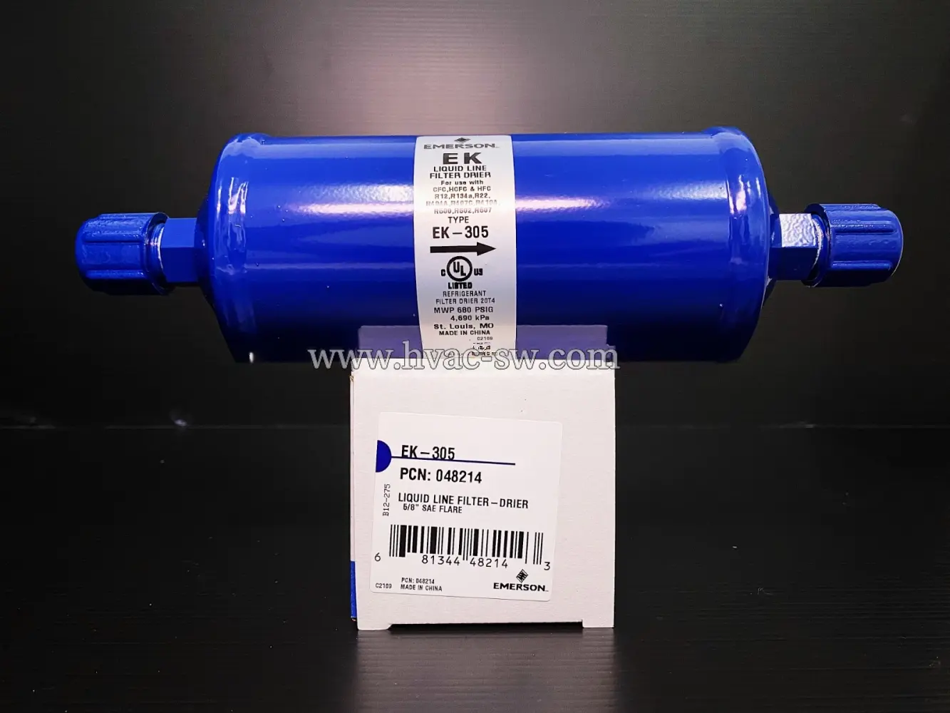 Emerson EK-305 048214 16mm screw drier filter