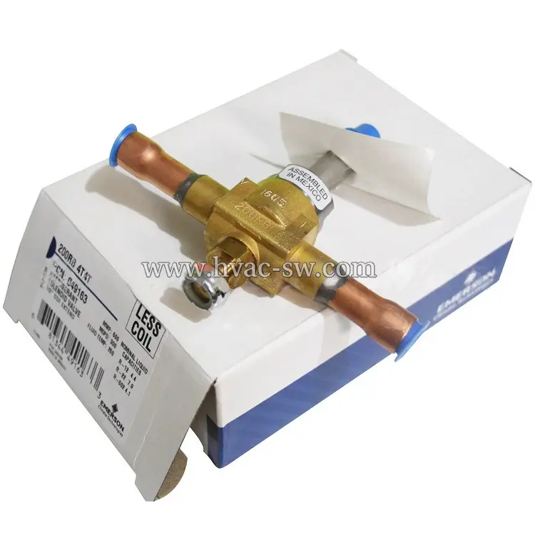 Emerson 200RE9T9 Solenoid Valve 1-1/8 Inch Weld -picture-main