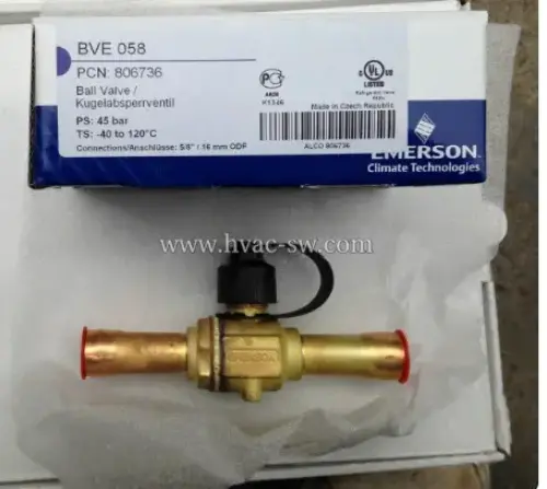 Emerson BVSS-218 Ball And Globe Valve With Test Port
