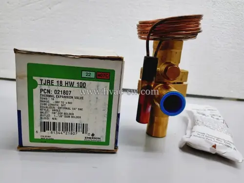 Emerson 021807 TJRE 18HW100 Thermal Expansion Valve