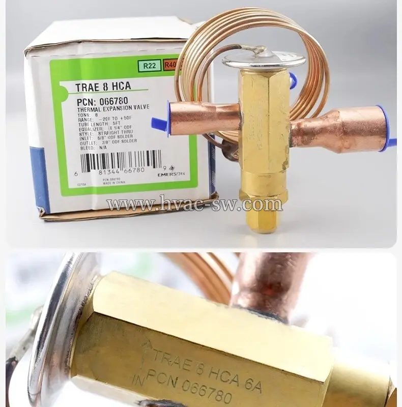 Emerson 066780 TRAE 8HCA thermal expansion valve interface 5/8*7/8