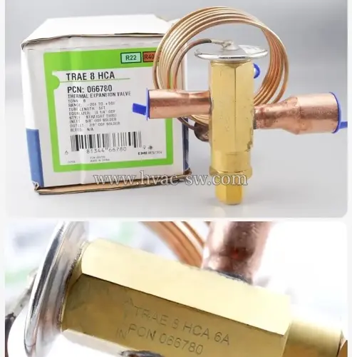Emerson 066780 TRAE 8HCA thermal expansion valve interface 5/8*7/8