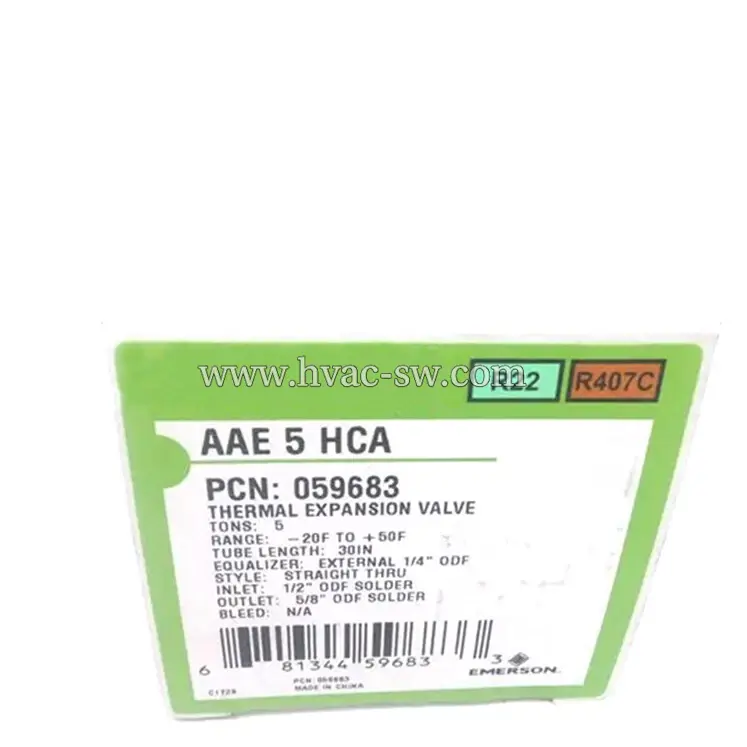 Emerson 059683 AAE5HCA 17KW Capacity Expansion Valve Emerson