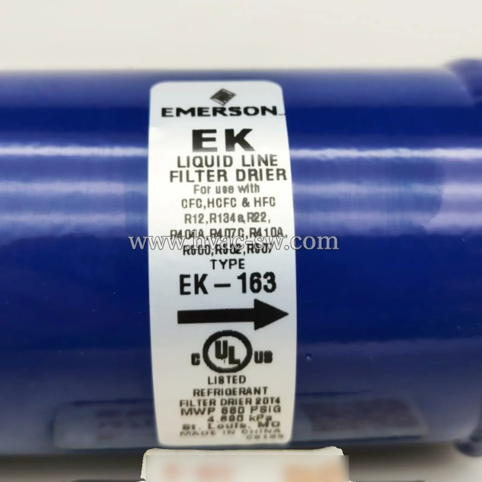 High-Efficiency Emerson 047613 EK-163 Filter