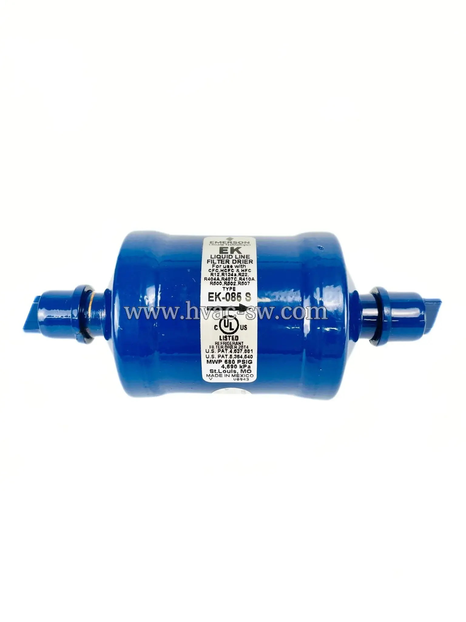 Emerson EK-085S Refrigerant Drier Filter
