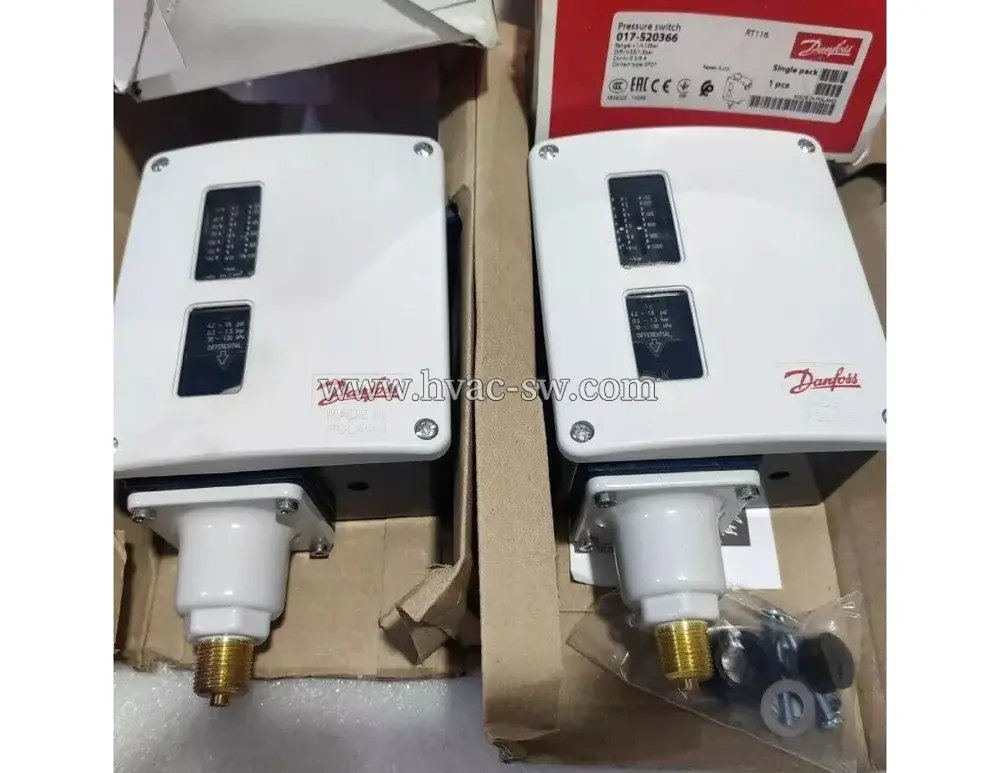 Danfoss 017-520366 RT116 Pressure Switch 1-10 bar G3/8 IP66 -picture-2