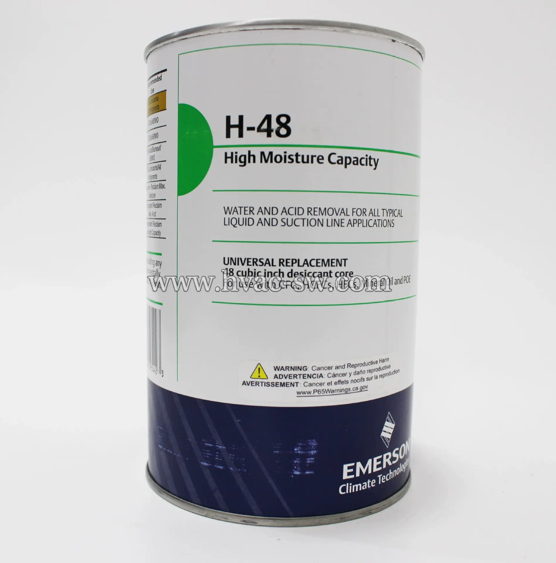 Emerson H-48 Drier Filter Core For HVAC Systems -picture-main