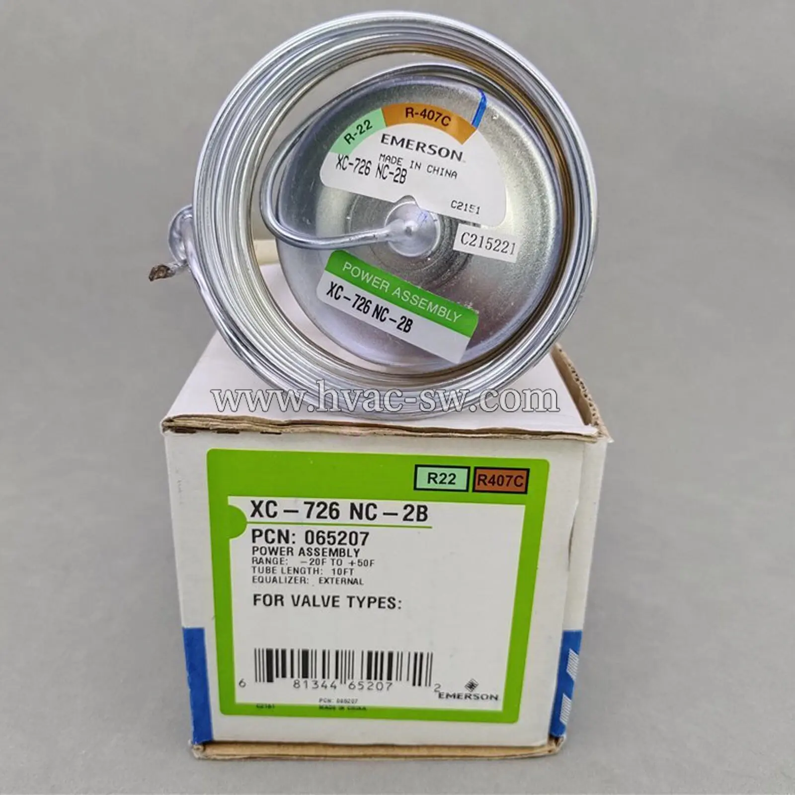 High-precision Emerson XC-726NC-2B 065207 sensing bulb