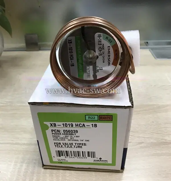 Emerson XB-1019HCA-1B 056039 sensing bulb view