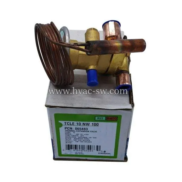 Emerson 065483 TCLE 10 NW 100  precision refrigerant flow control valve