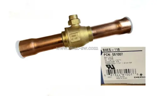 Emerson BVES-118 081007 Ball Valve