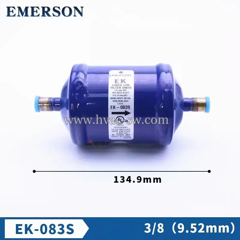 Emerson 047608 EK-083S Desiccant Filter for Central AC