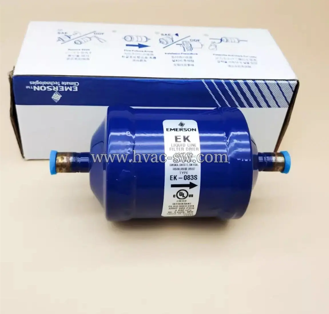 Emerson EK-083S 047608 Cold Storage Filter Unit