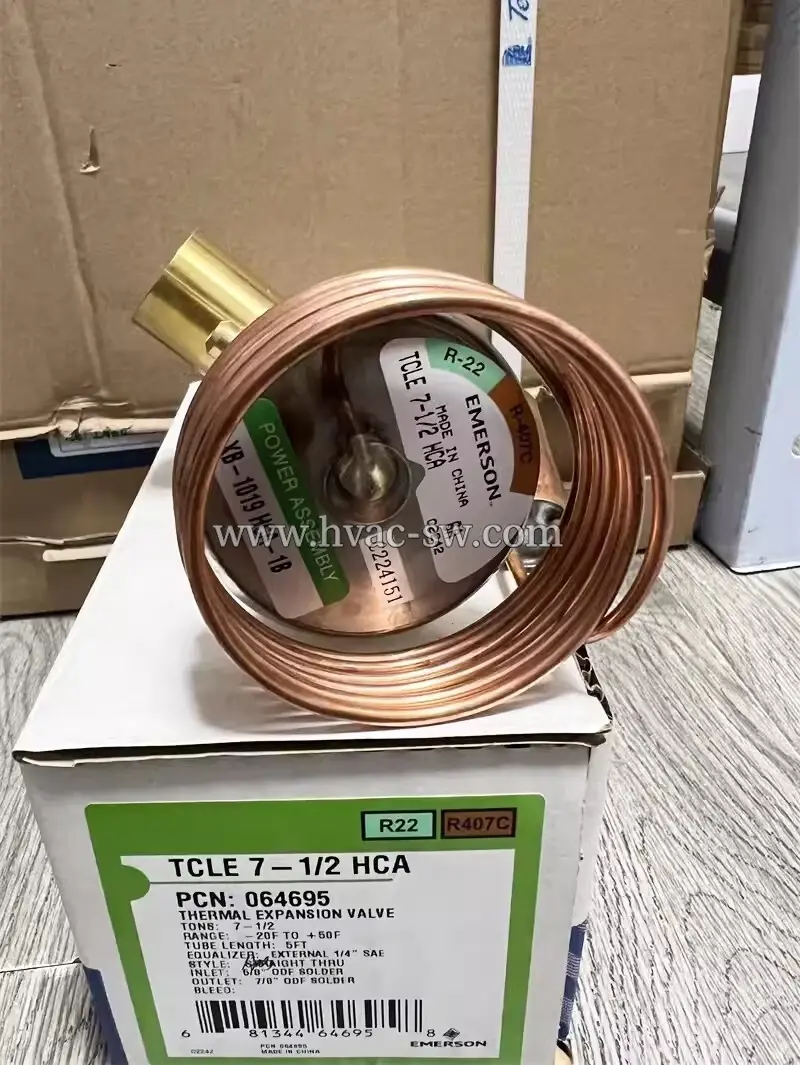 Emerson TCLE7-1/2HCA 064695 thermal expansion valve