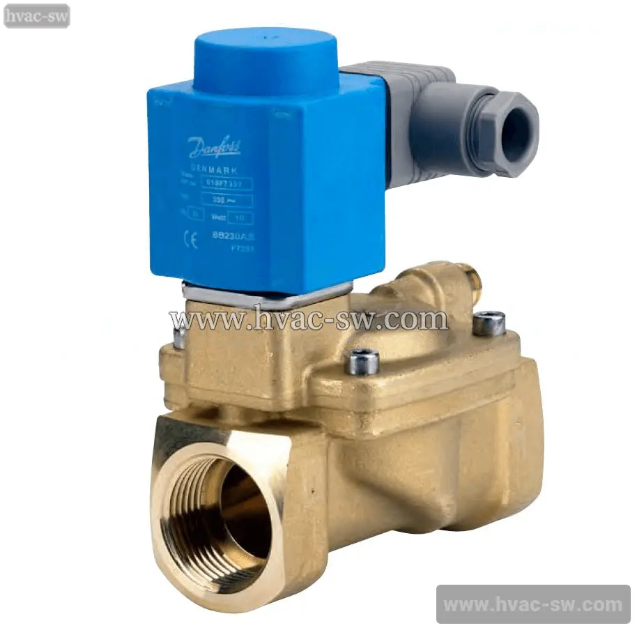 Danfoss EV220B 032U7115 Solenoid Valve Body G 1/2" NC, Less Coil -picture-1