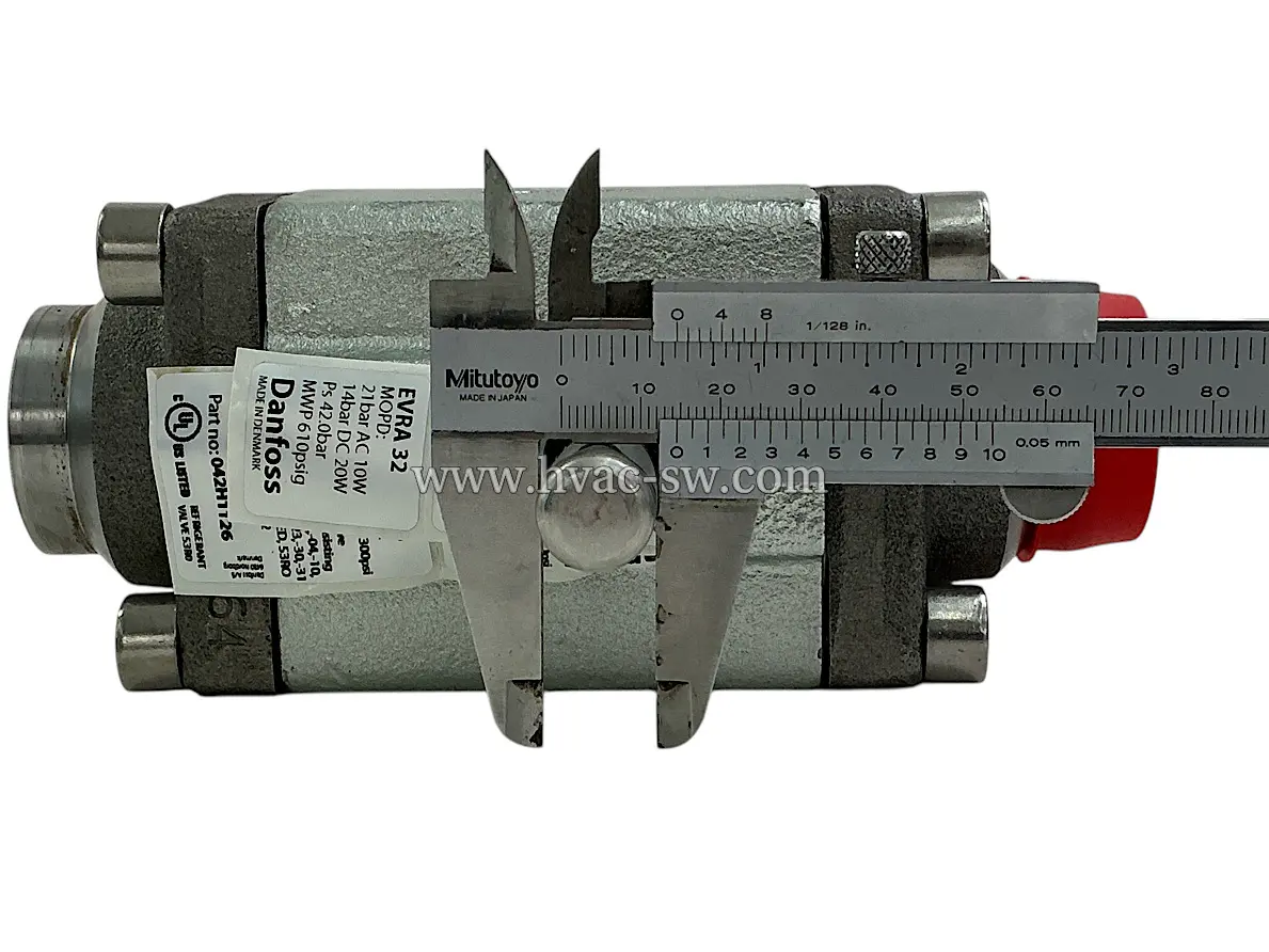 Danfoss EVRA 32 042H1126 Refrigerant Solenoid Valve 42.0 bar, UL Listed, Made in Denmark -picture-3