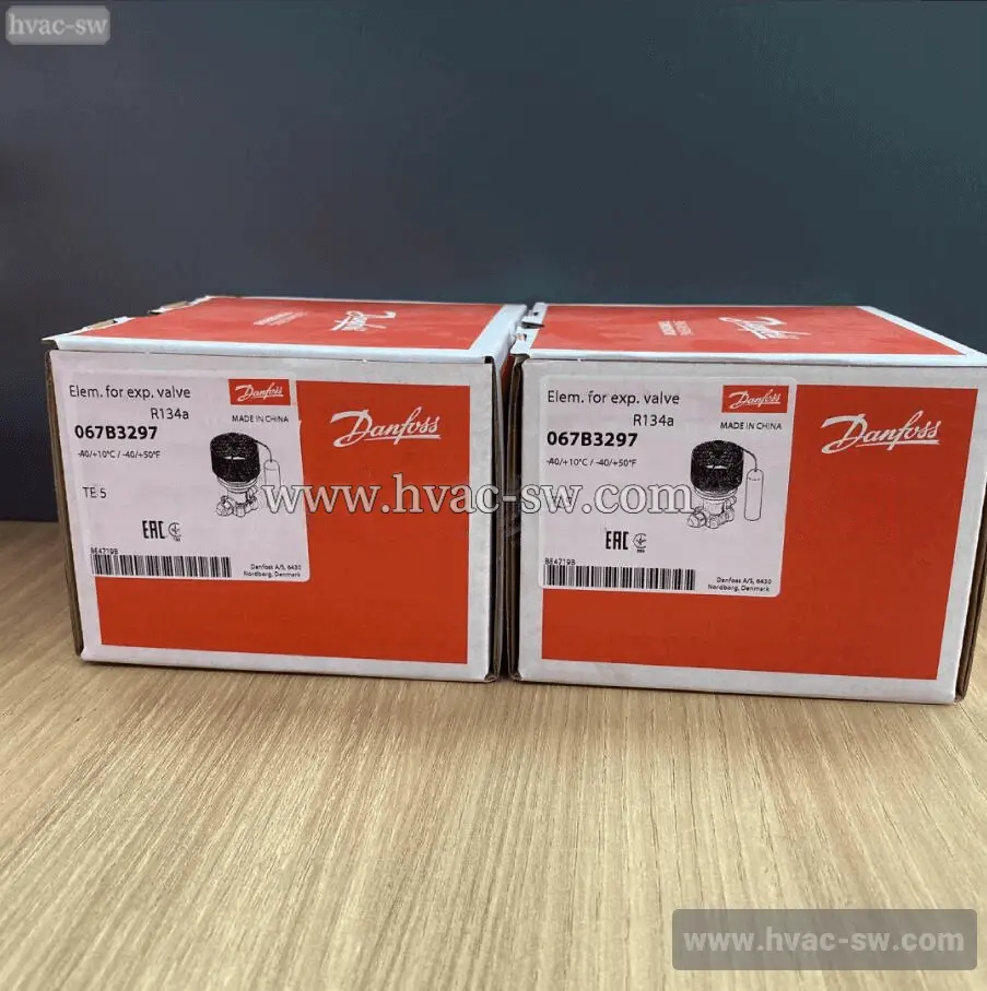 Danfoss 067B3297 Thermostatic Expansion Valve TEN5/TE5 R134a -picture-main