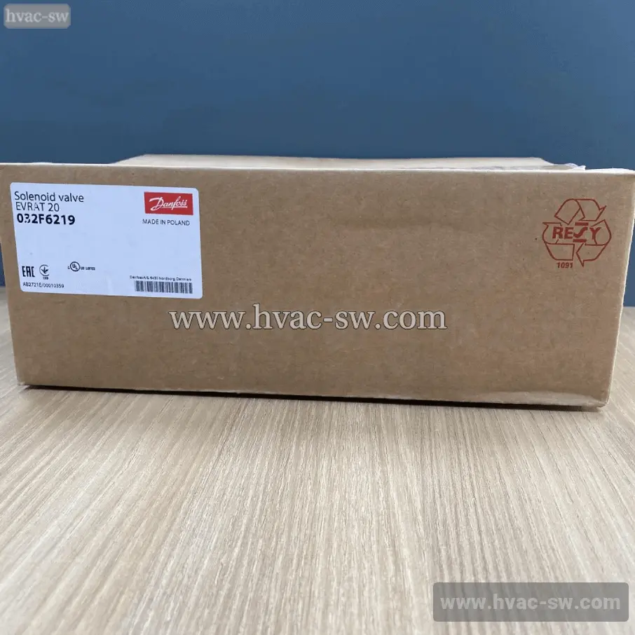 DANFOSS 032F6219 Refrigeration Solenoid Valve EVRAT20 -picture-main