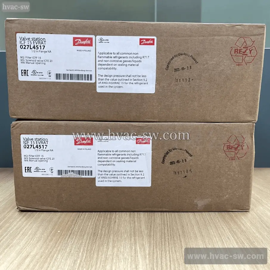 Danfoss 027L4517 ICF15 EVRAT Combination Valve -picture-1