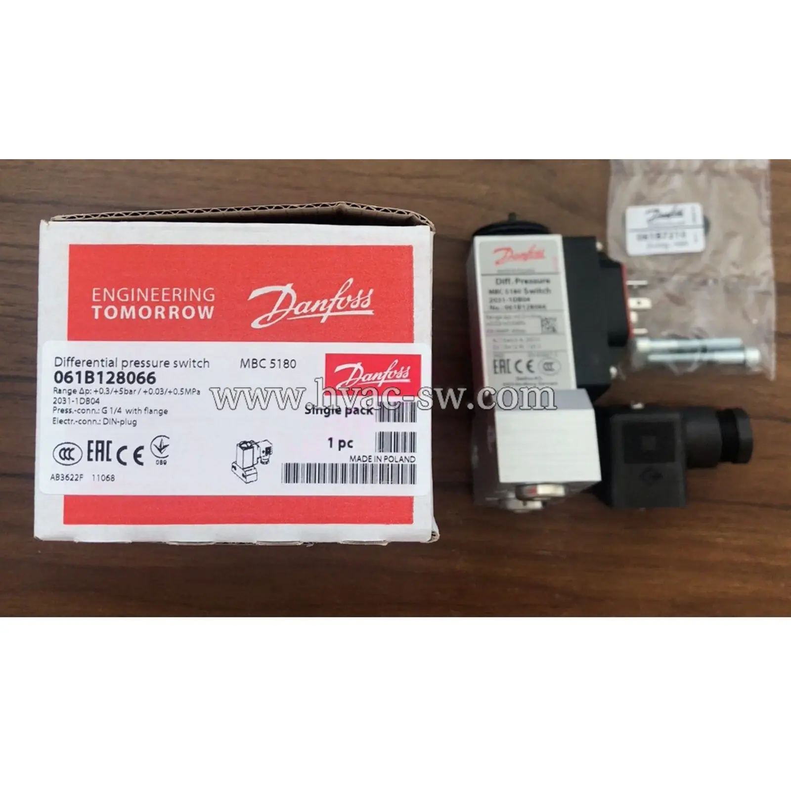 Danfoss MBC5180 061B128066 Pressure Control